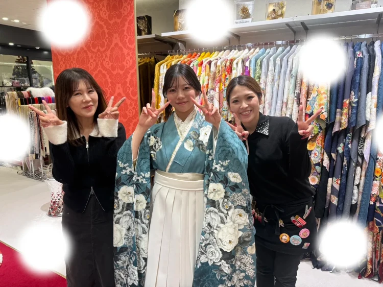 【TAKAZEN大阪梅田本店】♡19日 おしゃれなジルスチュアートの袴の姫ちゃん♡