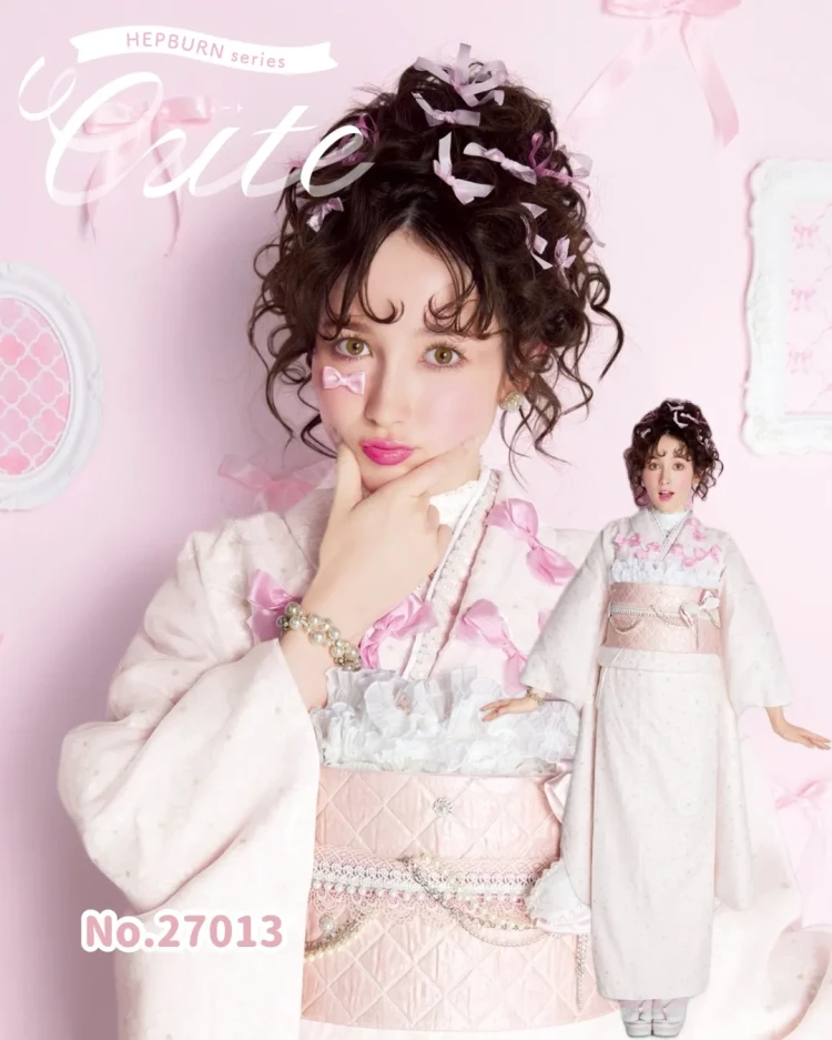 TAKAZEN　タカゼン　振袖　レンタル　ヘップバーン　キュート