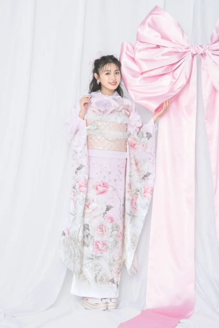 成人式　振袖　梅田　キラキラ