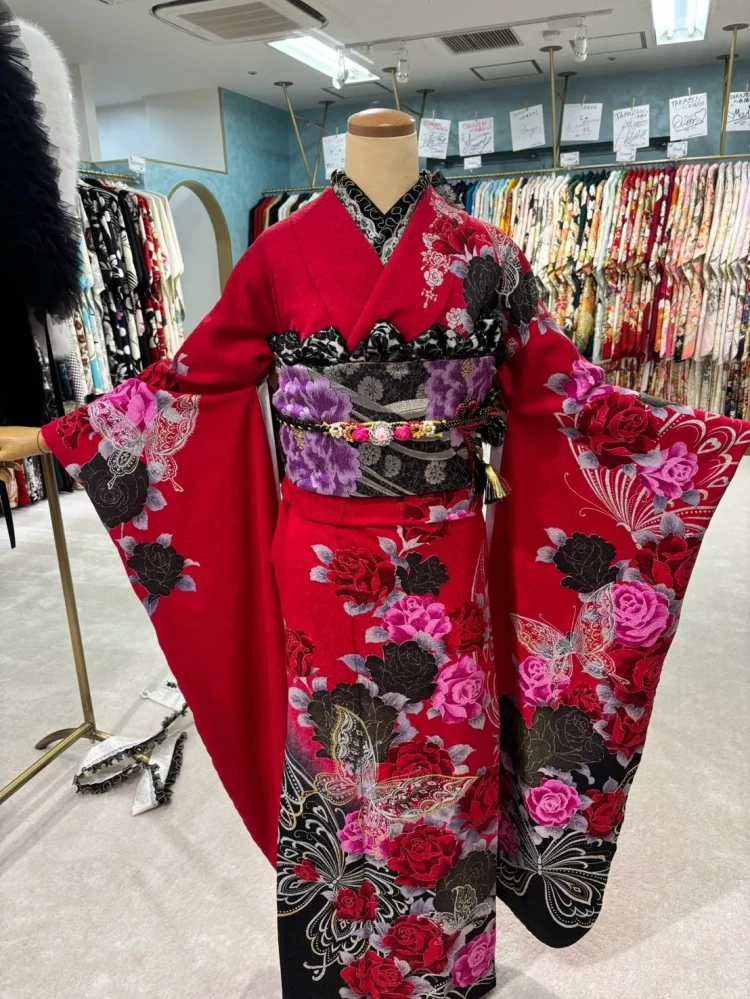 振袖レンタル　成人式　なんば　心斎橋　天王寺　古典