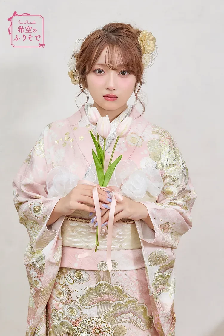 成人式　振袖レンタル　希空の振袖　かわいい