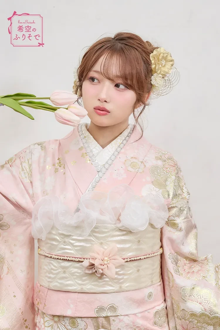 成人式　振袖レンタル　希空の振袖　かわいい
