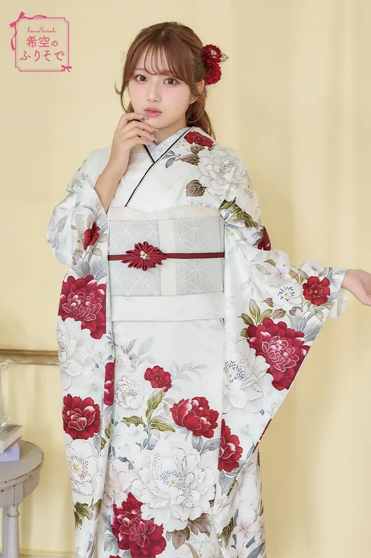 成人式　振袖レンタル　希空の振袖　かわいい