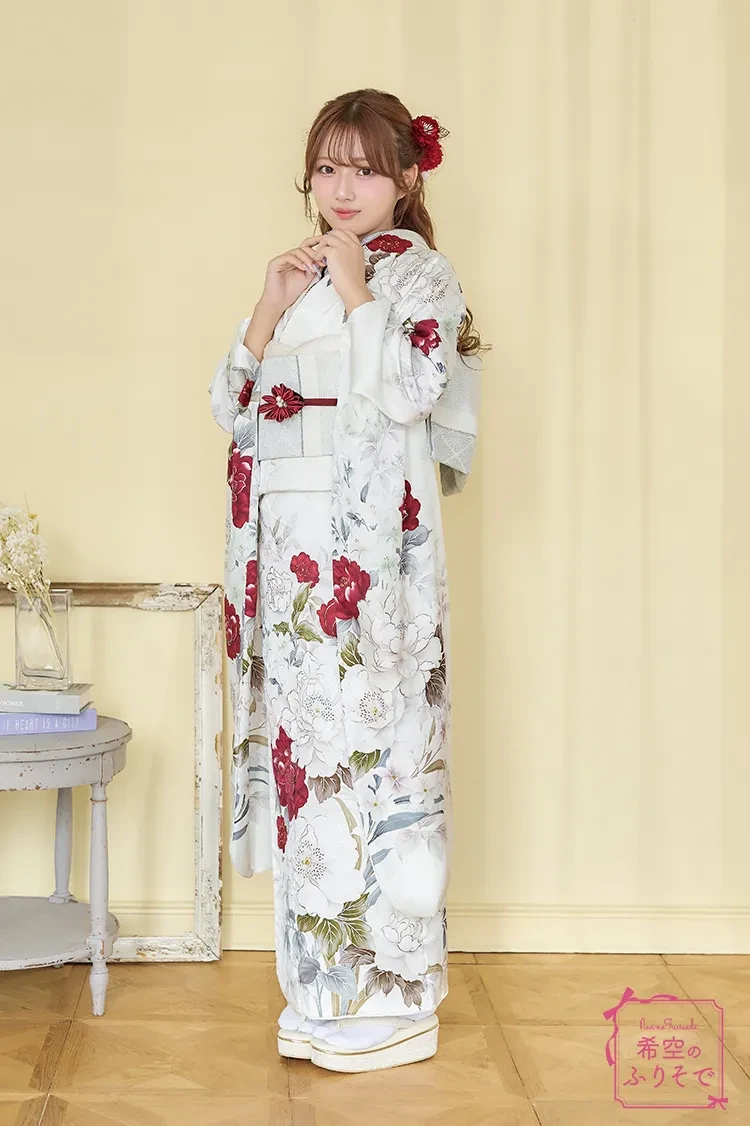 成人式　振袖レンタル　希空の振袖　かわいい