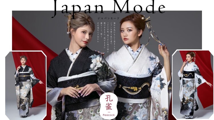 【新作発表📢】一番目立つなら絶対これ！渋くてかっこいいジャパンモード振袖✨新色登場！
