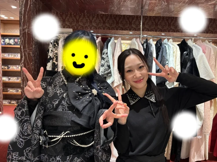 振袖レンタル　東京　表参道　かわいい　おしゃれ　モード　大人っぽい