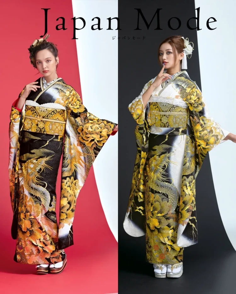 前撮り　振袖　撮影会　 スタジオ　オシャレ　和柄　いかつい　被らない　孔雀　琉　キラキラ　スワロフスキー