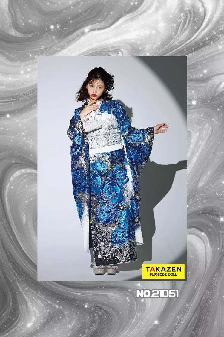 TAKAZEN神戸旧居留地店 成人式 振袖レンタル キラキラ カワイイ