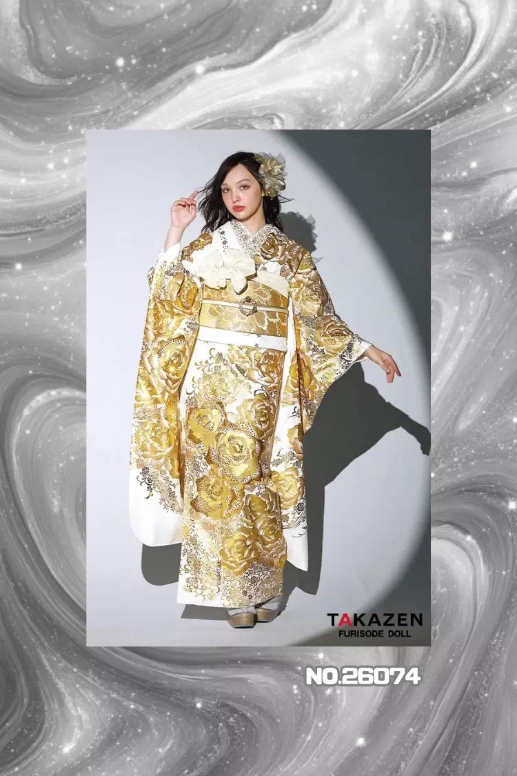 TAKAZEN神戸旧居留地店 成人式 振袖レンタル キラキラ カワイイ