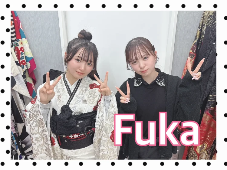 【TAKAZEN橿原店】6日♡田原本町からお越しの2028年成人 TAKAZENオリジナルヘップバーンローズシリーズキラキラ×可愛すぎるお振袖姫ちゃん♡