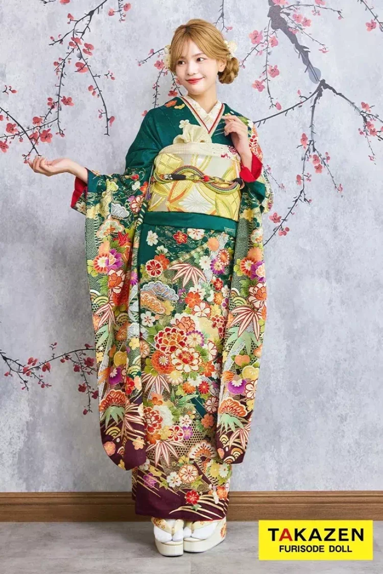 TAKAZEN姫路店　姫路市　振袖　成人式　安カワ　かわいい　プチプラ