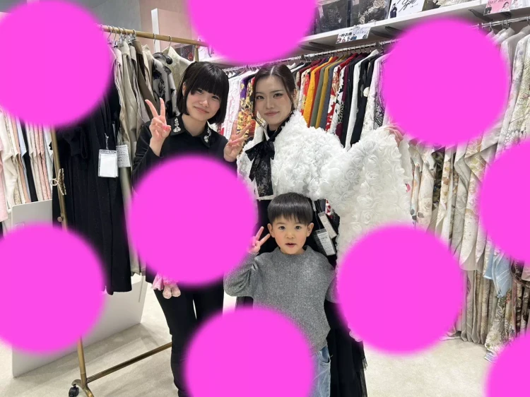 TAKAZEN神戸旧居留地店 卒業式 袴レンタル イマドキ カワイイ モノクロコーデ