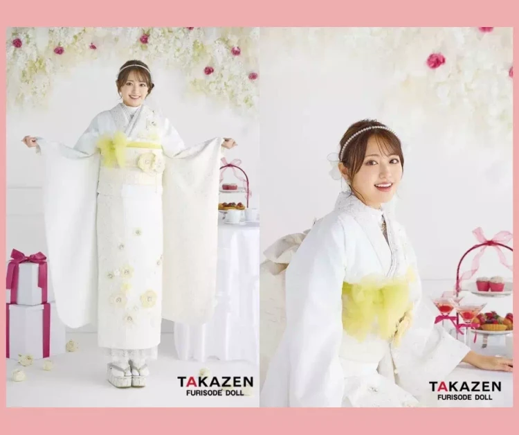 TAKAZEN神戸店　前撮り撮影会　イマドキ　カワイイ　コディネート　振袖　レンタル　袴　　新作お振袖