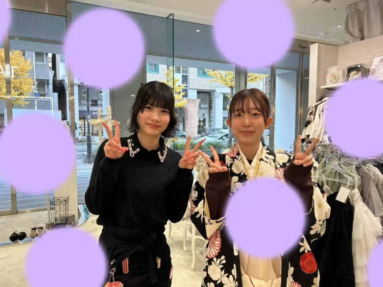【TAKAZEN神戸旧居留地店】　♡19日　神戸市・明石市・三木市・西宮市にお住まいの方必見！古典柄の袴コーデがお似合いで可愛い姫ちゃん♡