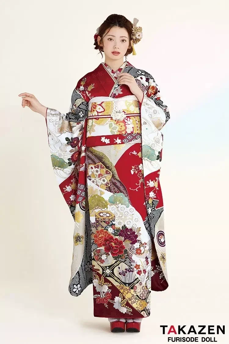 TAKAZEN神戸店　　前撮り撮影会　イマドキ　カワイイ　コディネート　振袖　レンタル　袴　王道