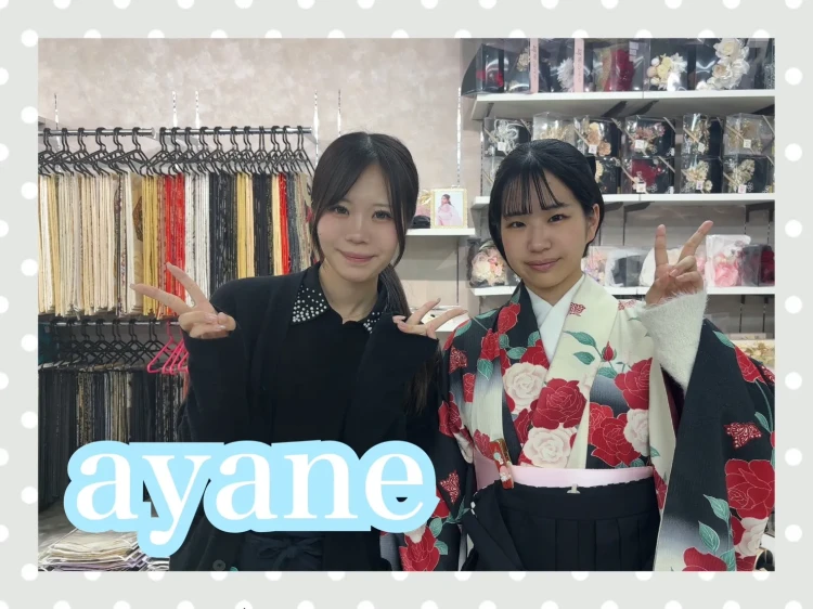 TAKAZEN奈良　袴　レンタル　卒業式　バラ　モノクロ　モード　イマドキ　かわいい　おしゃれ