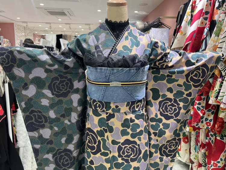 TAKAZEN姫路店　姫路市　成人式　卒業式　袴　振袖　イマドキ振袖　ヴィンテージスタイル　ギャル　エイプ