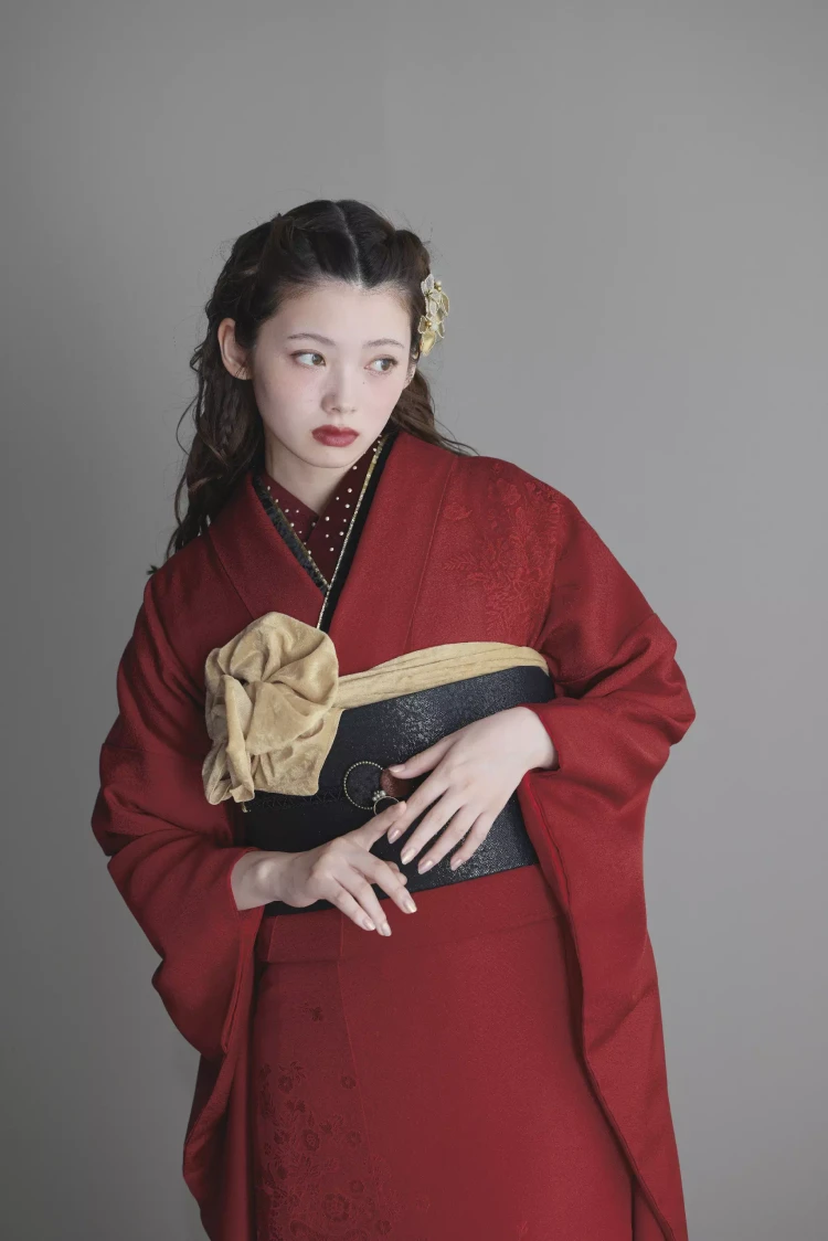 TAKAZEN姫路店　姫路市　成人式　振袖　ヴィンテージ　アンティーク　トレンド