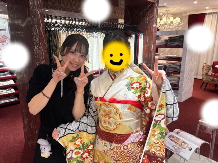 振袖レンタル　東京　表参道　かわいい　おしゃれ　ピンク　かわいい　被りたくない　古典