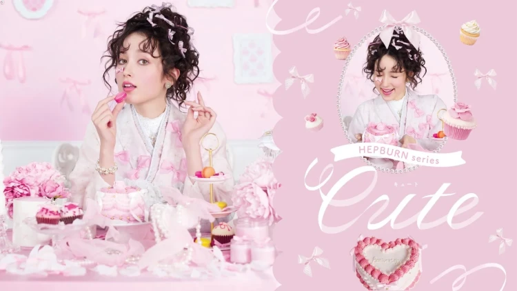 【新作発表📢】HEPBURNシリーズからcuteが登場♥リボン付きの振袖🎀