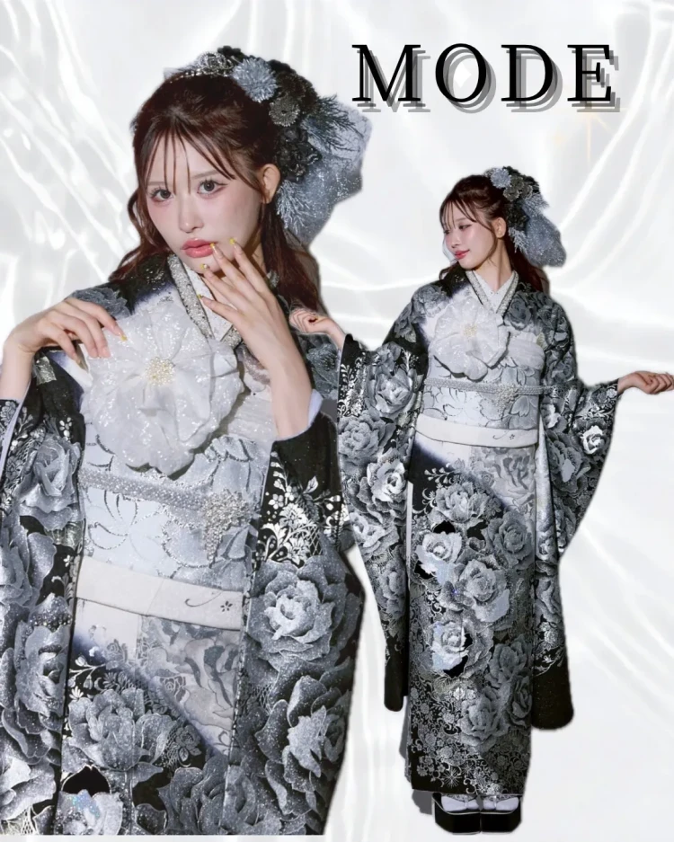 前撮り　振袖　撮影会　 スタジオ　オシャレ　MODE　モード　キラキラ　ゴージャス　スワロフスキー　被らない
