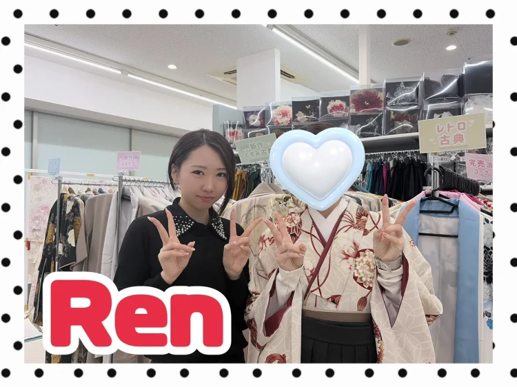 袴　レンタル　前撮り　撮影会　可愛い　おしゃれ　かっこいい　イマドキ　くすみ　JAPANSTYLE×中村里砂ブランド袴　くすみカラー古典　アイボリー　サクラ柄　上品　和柄　綺麗【通販可】R25053