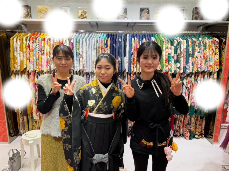 卒業式　袴　梅田　古典