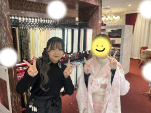 振袖レンタル　東京　表参道　かわいい　おしゃれ　ピンク　かわいい　被りたくない