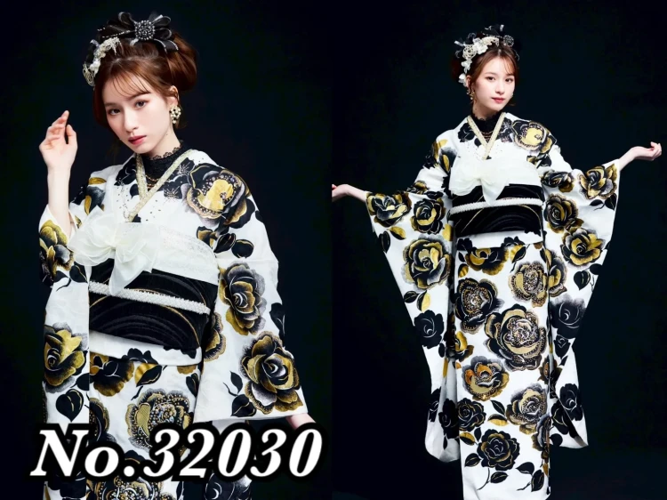 TAKAZEN橿原　奈良　橿原　成人式　振袖　振袖レンタル　前撮り　卒業式　袴レンタルプレミアムヘップバーンローズ　紫/金/ゴールド　キラキラビジュー付き　高級　派手　目立つ　ゴージャス　セレブ　白宮みずほ【通販可】32030