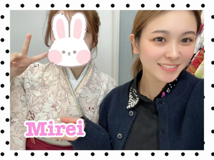 TAKAZEN橿原　奈良　橿原　成人式　振袖　振袖レンタル　前撮り　卒業式　袴レンタル玉城ティナ×紅一点ブランド袴　くすみピンク/淡い色　ユリ柄　かわいい　トレンド　お洒落【通販可】R24074