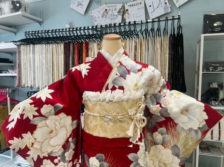 振袖　前撮り撮影会　TAKAZEN堺店