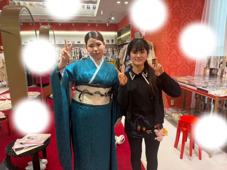【TAKAZEN大阪梅田本店】♡24日　大阪梅田でおしゃれなヴィンテージのお振袖姫ちゃん♡