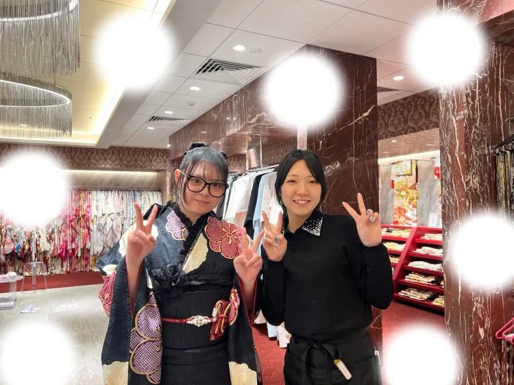 振袖レンタル　東京　表参道　かわいい　おしゃれ　個性派　かわいい　　イマドキ　被りたくない