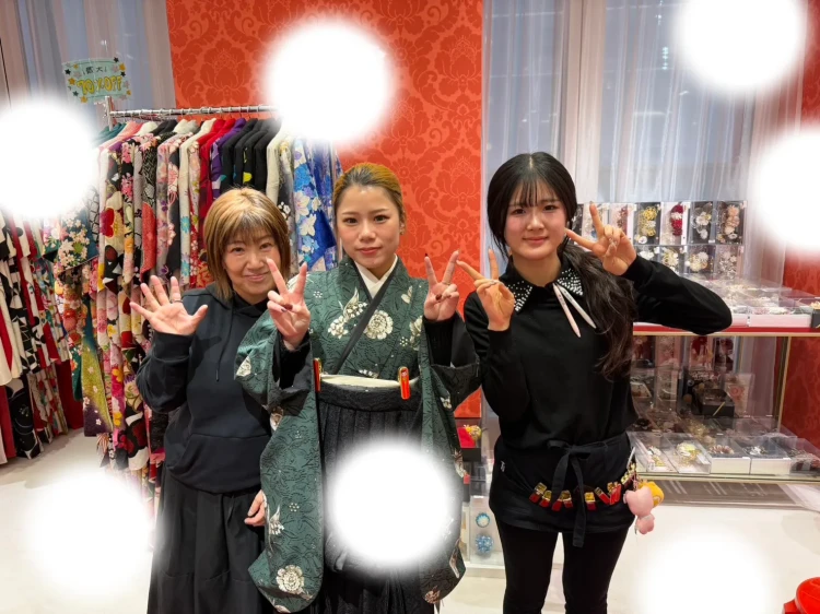 成人式　卒業式　TAKAZEN 袴レンタル