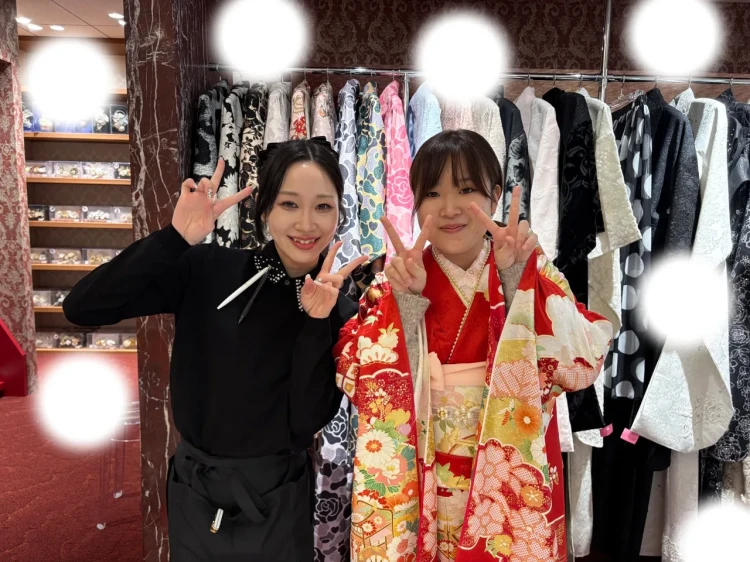 振袖レンタル　東京　表参道　かわいい　おしゃれ　振袖　成人式　かわいい　古典