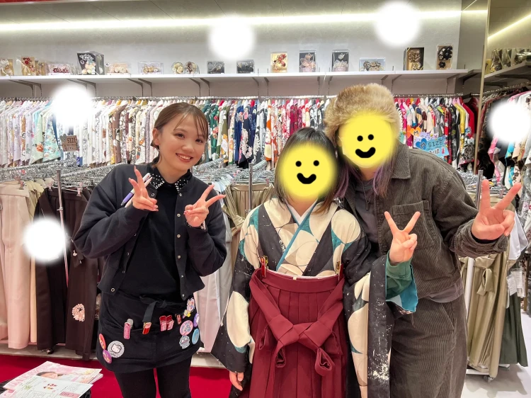 成人式　前撮り　梅田　卒業式　袴レンタル　古典