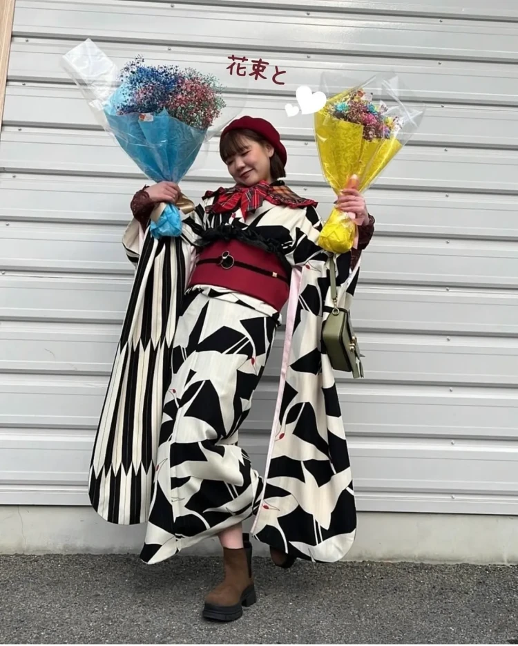 成人式　卒業式　TAKAZEN 袴レンタル