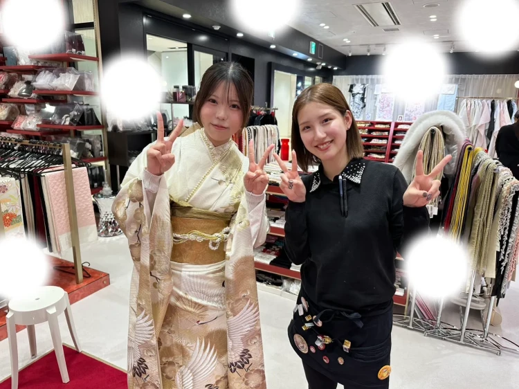 成人式　前撮り　梅田　粋古典　かっこいい　白金