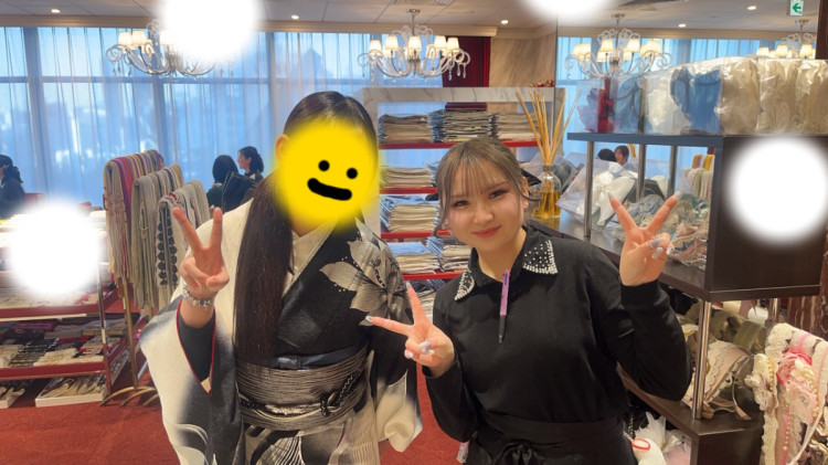 東京　表参道　成人式　振袖　振袖レンタル　エレガント　大人っぽい振袖　　目立つ