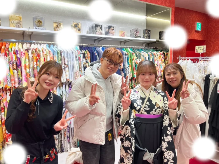 成人式　卒業式　TAKAZEN 袴レンタル