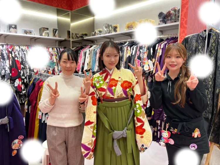 成人式　卒業式　TAKAZEN 袴レンタル