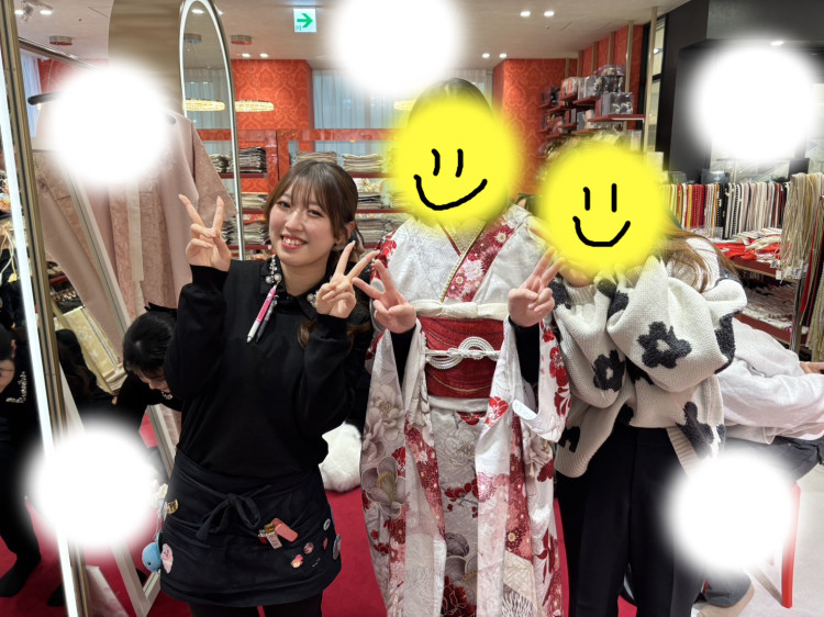 成人式　前撮り　梅田　振袖レンタル　袴レンタル　家族写真　前撮り撮影会