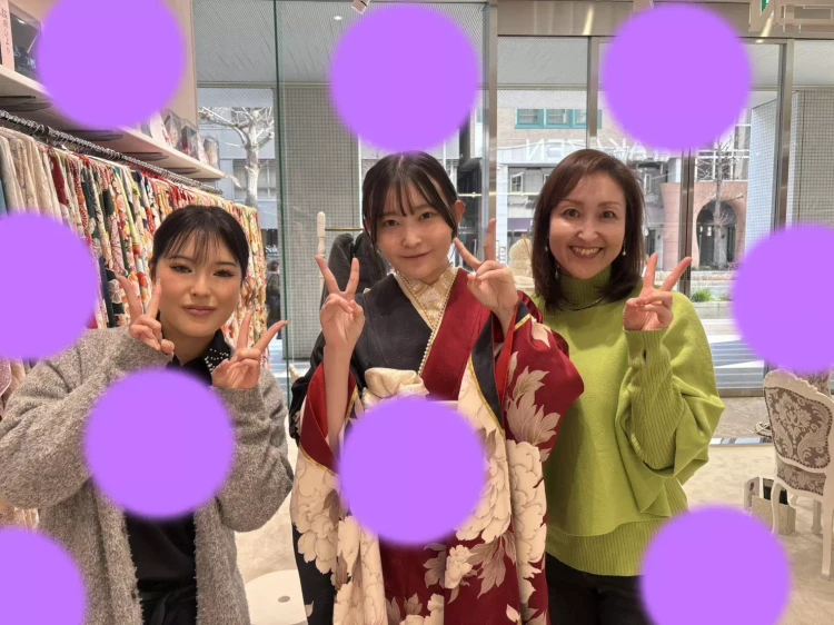 振袖レンタル　持込　ママ振　フォト　写真だけ　前撮り　小物