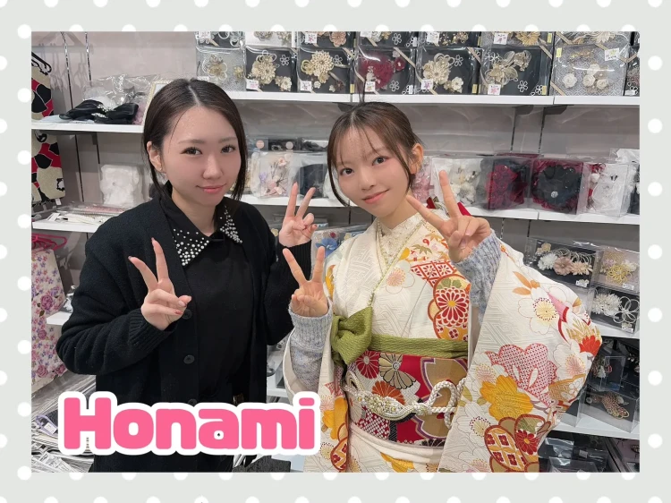 TAKAZEN奈良　振袖　レンタル　成人式　王道　古典柄　オレンジ　赤色　華やか　はんなり　上品　綺麗　かわいい