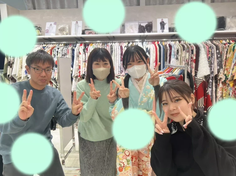 振袖レンタル　神戸　TAKAZEN　古典　水色　清楚　正統派　安い　かわいい　おしゃれ