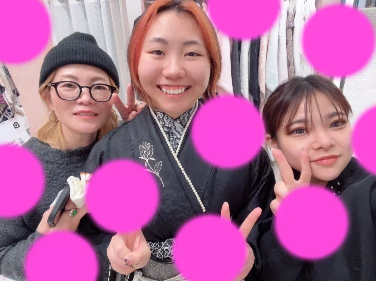 TAKAZEN神戸旧居留地店 成人式 振袖レンタル カワイイ イマドキ お写真プラン 後撮り