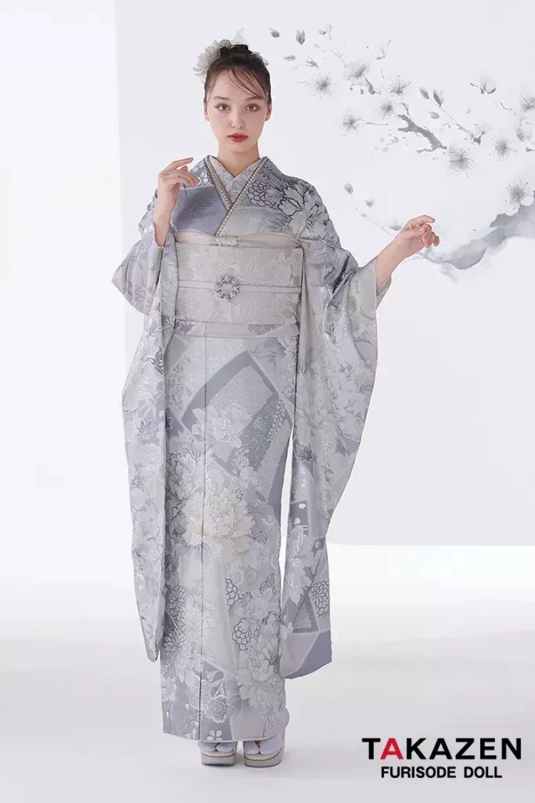 TAKAZEN姫路店　振袖　成人式　粋古典　古典柄　カッコイイ　クール　おしゃれ