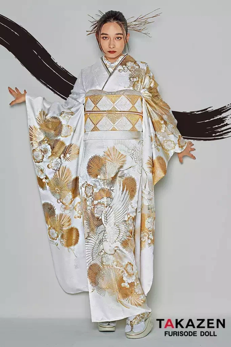 TAKAZEN姫路店　振袖　成人式　粋古典　古典柄　カッコイイ　クール　おしゃれ