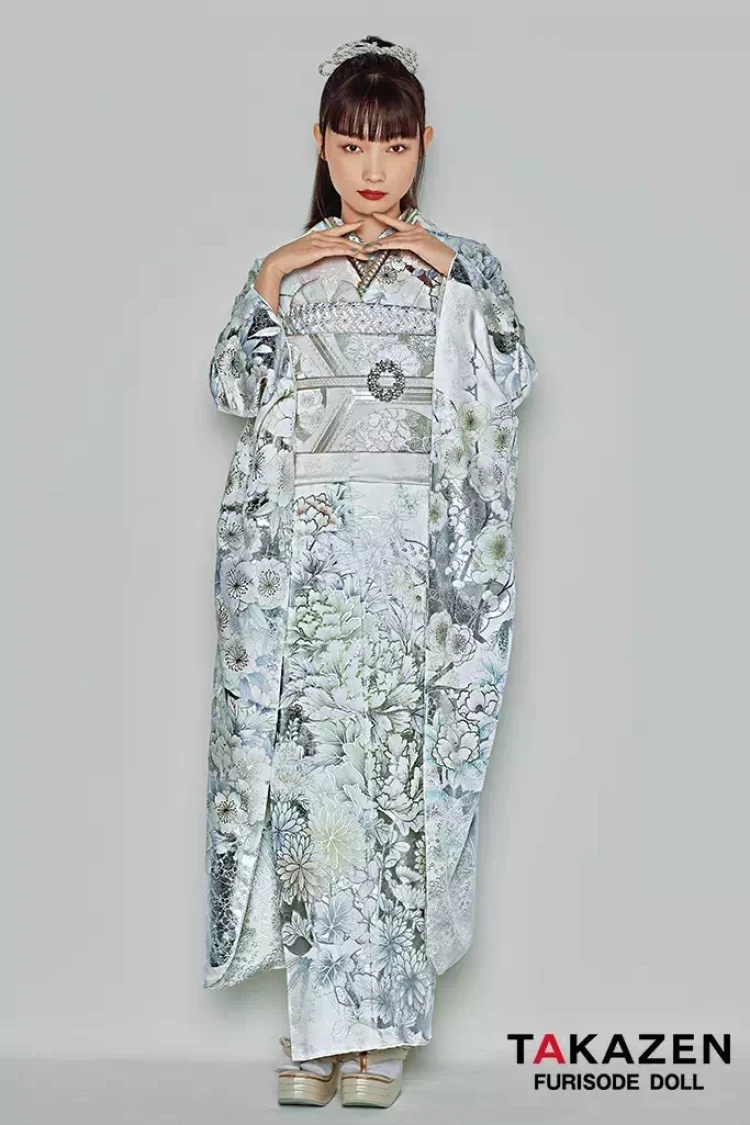 TAKAZEN姫路店　振袖　成人式　粋古典　古典柄　カッコイイ　クール　おしゃれ
