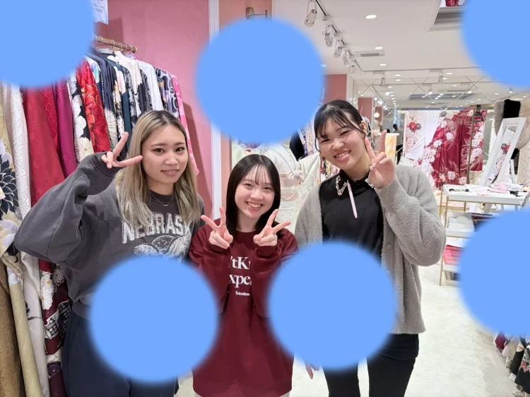 TAKAZEN姫路店　卒業式　袴　赤色　カワイイ　おしゃれ